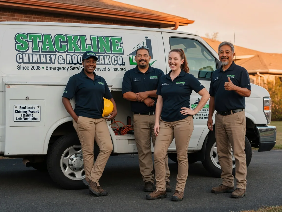 Chimney flashing repair company in Commodore, PA